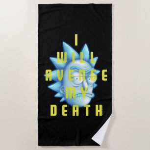 Toalla De Playa RICK AND MORTY™   Venceré Mi Muerte