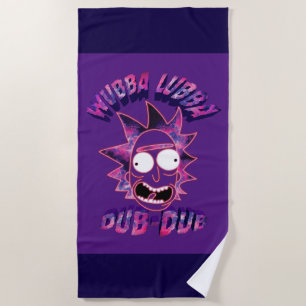 Toalla De Playa RICK AND MORTY™ Wubba Lubba Dub-Dub