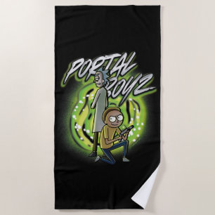 Toalla De Playa Rick y Morty - Portal Boyz
