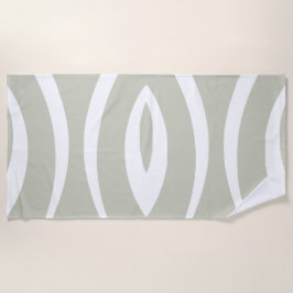 Toalla De Playa Ritmo natural Minimalista