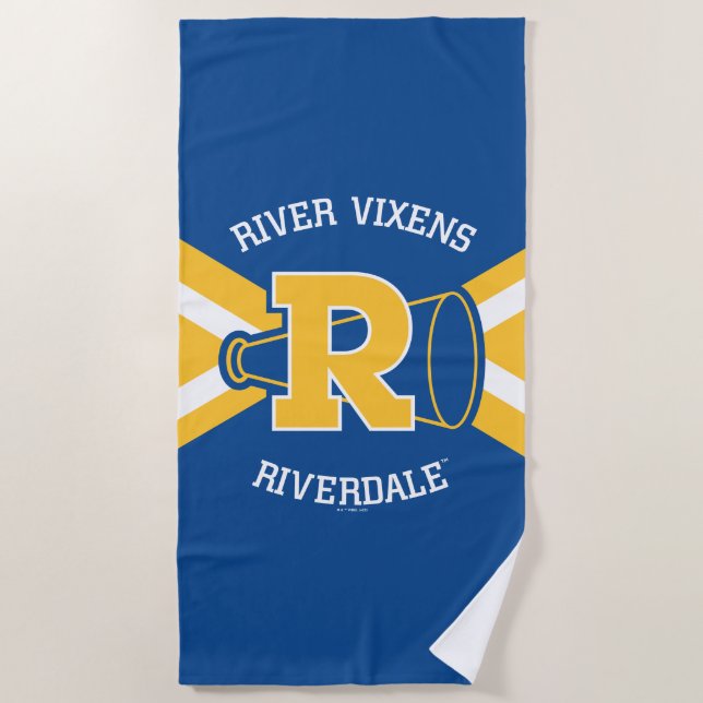 Toalla De Playa River Vixens Cheer Uniform (Anverso)