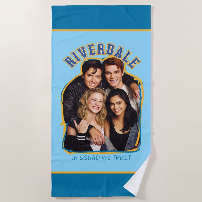 Toalla De Playa Riverdale - En Squad confiamos (Anverso)