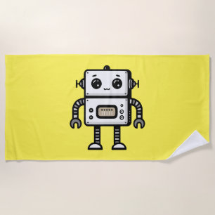 Toalla De Playa Robot