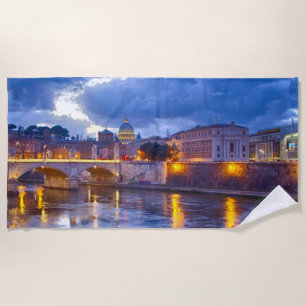 Toalla De Playa Roma Italia