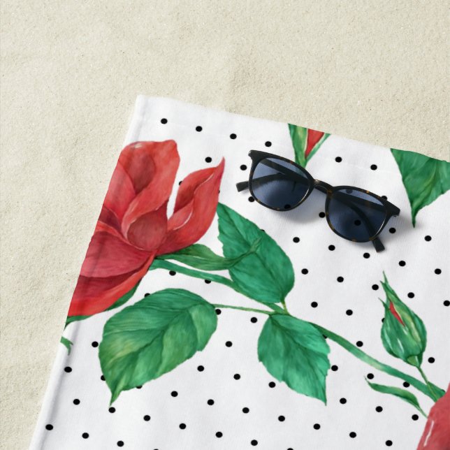 Toalla De Playa Rose (In situ)