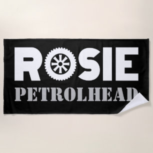 Toalla De Playa Rosie Petrol Head