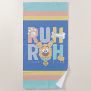 Toalla De Playa "Ruh Roh"