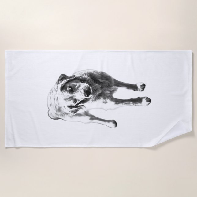 Toalla De Playa Rustic Otumn Watch (Anverso)