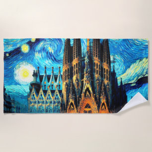 Toalla De Playa Sagrada Familia Barcelona