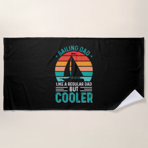 Toalla De Playa Sailing Dad