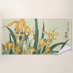 Toalla De Playa Saltamontes Hokusai y el iris Japón