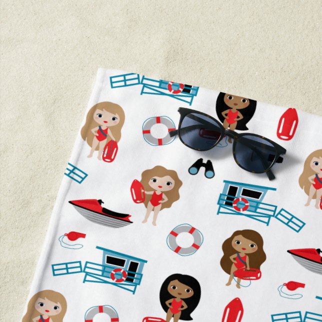 Toalla De Playa Salvavidas (In situ)