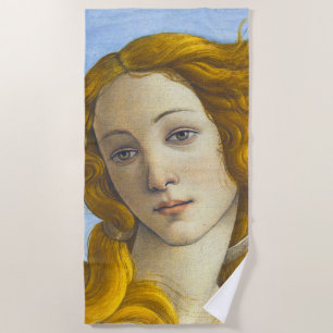 Toalla De Playa Sandro Botticelli - Nacimiento de los detalles de