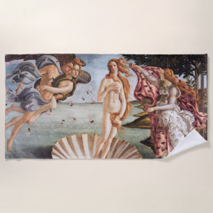 Toalla De Playa Sandro Botticelli - Nacimiento de Venus