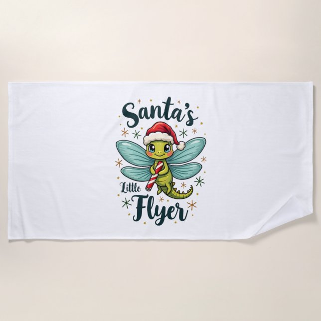 Toalla De Playa Santa Dragoni (Anverso)