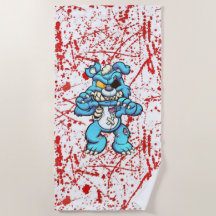Toalla de playa Scare Bear