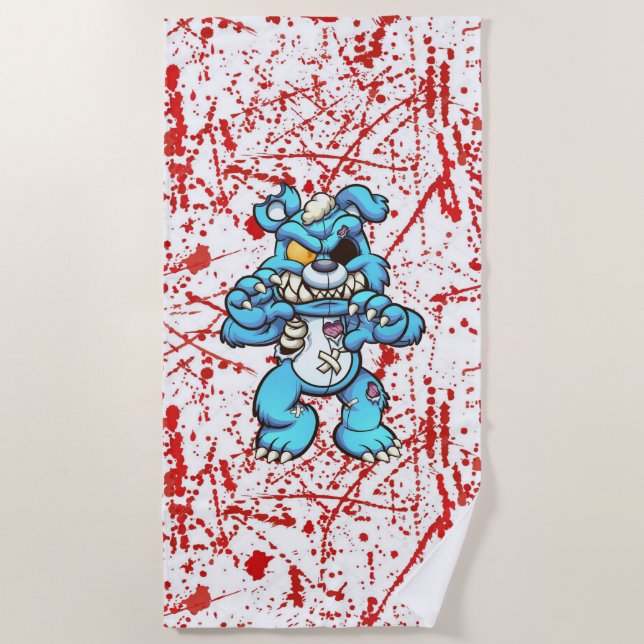 Toalla de playa Scare Bear (Anverso)