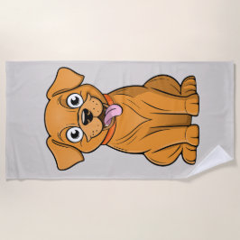 Toalla De Playa Schattig en uniek honden strandlaken