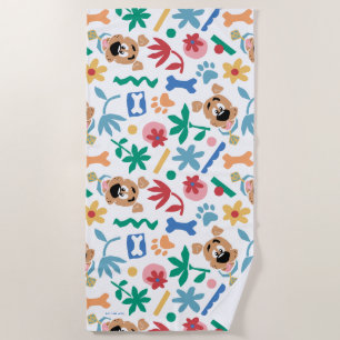 Toalla De Playa Scooby-Doo Patrón de Baby Scooby Doo So Cute