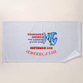 TOALLA DE PLAYA SE NECESITA AYUDA.