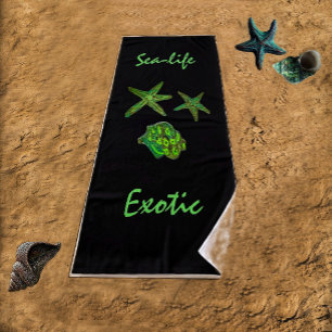 Toalla De Playa Sea-Life Exótico
