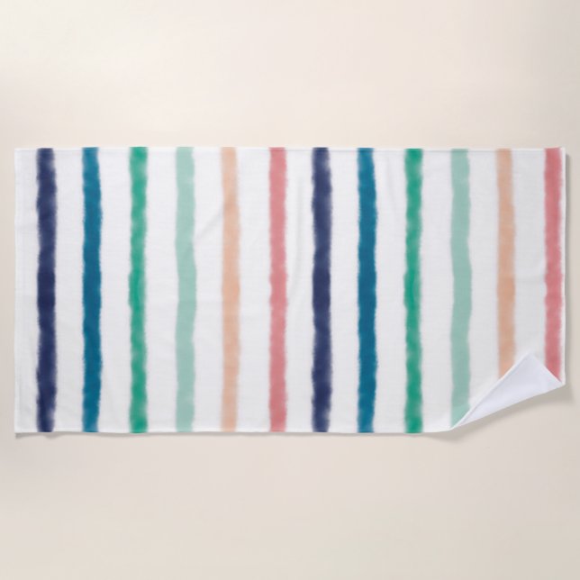 Toalla De Playa Seabreeze Stripes (Anverso)