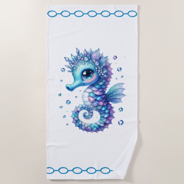 Toalla De Playa Seahorse Beach Towel (Anverso)