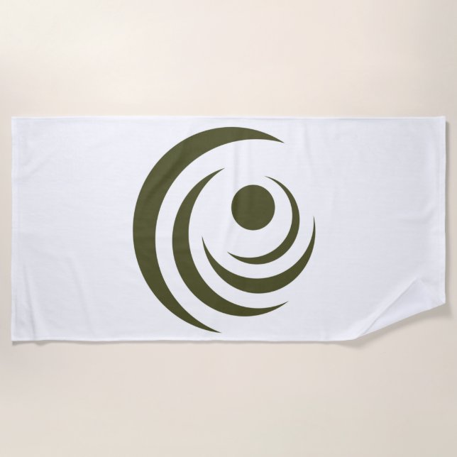 Toalla De Playa Sello de Gilbert (Arizona) (Anverso)