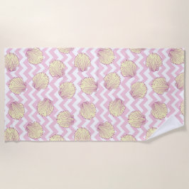 Toalla De Playa Semillas y Chevron