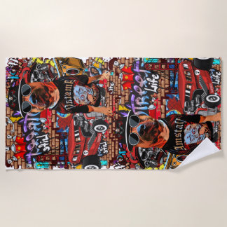 TOALLA DE PLAYA SERVIETTE DE PLAGE 