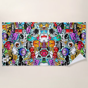 TOALLA DE PLAYA SERVIETTE DE PLAGE 