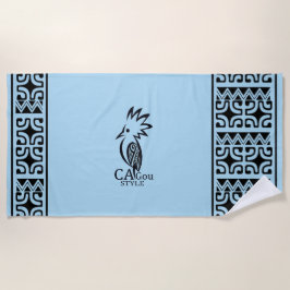 Toalla De Playa Serviette de plage Cagou Style