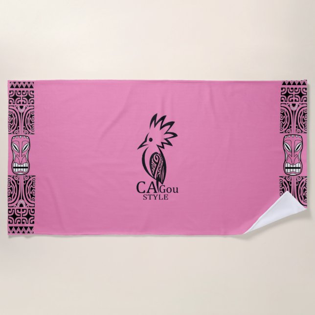 Toalla De Playa Serviette de plage Cagou Style (Anverso)