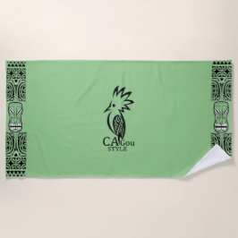 Toalla De Playa Serviette de plage Cagou Style