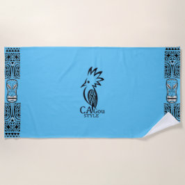 Toalla De Playa Serviette de plage Cagou Style