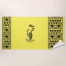 Serviette de plage Cagou Style