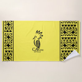 Toalla De Playa Serviette de plage Cagou Style