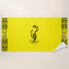 Toalla De Playa Serviette de plage Cagou Style