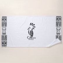 Serviette de plage Cagou Style