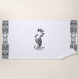 Toalla De Playa Serviette de plage Cagou Style