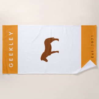Toalla De Playa Serviette de plage GEEKLEY