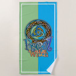 Toalla De Playa Serviette De Plage Real Witch
