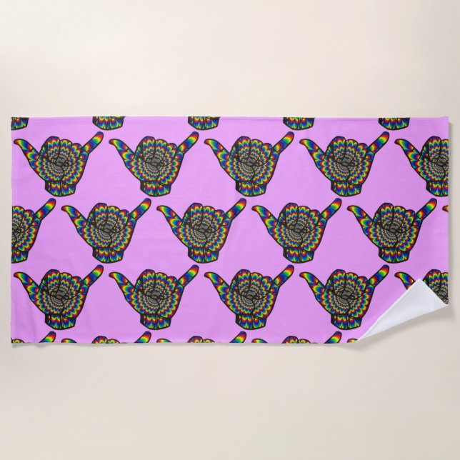 Toalla De Playa Shaka paquistaní Thunder_Cove (Anverso)