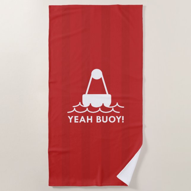Toalla De Playa ¡Sí Buoy! (Anverso)