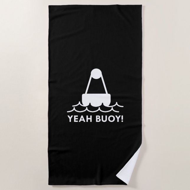 Toalla De Playa ¡Sí Buoy! (Anverso)