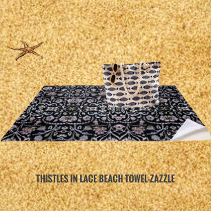 Toalla De Playa Silbones en encaje