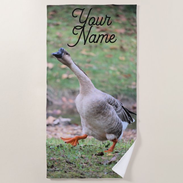 Toalla De Playa Silly goose (Anverso)