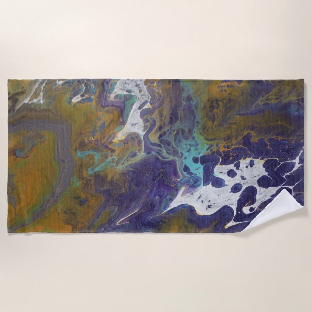 Toalla De Playa Sirena (Anverso)