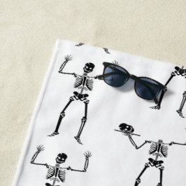 Toalla De Playa Skeletons de Halloween, Truco o Trato, Buu