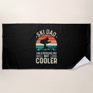 Toalla De Playa Ski Dad